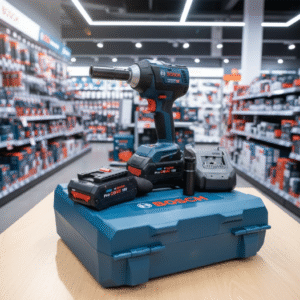 Акумулаторен безчетков ударен гайковерт Bosch